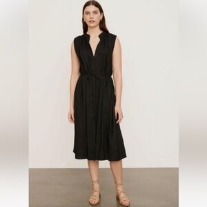 Vince Black Sleeveless Dress
